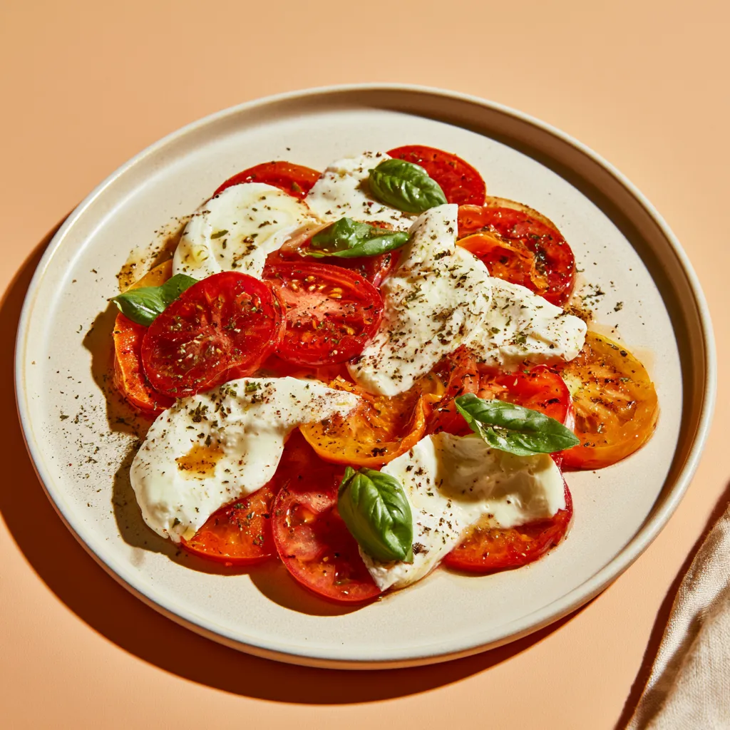 [2114] Carpaccio de tomates et mozzarella