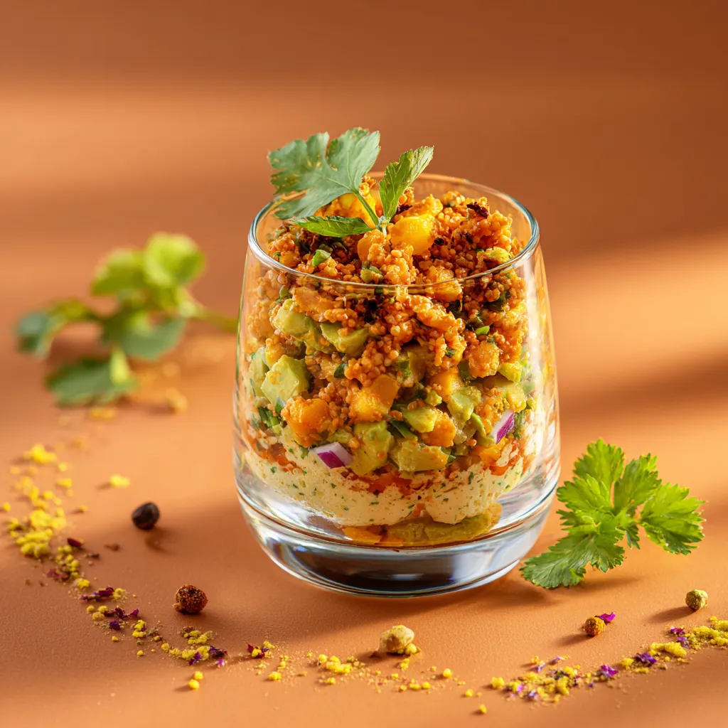 [2057] Taboulé Libanais végé (boulgour, tomate, oignon, citron et herbes fraiches)